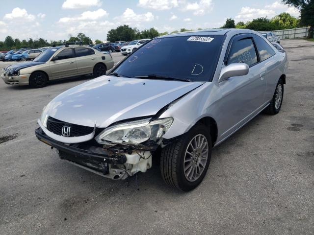 Photo 2 from auction – 2005 HONDA CIVIC EX with VIN 1HGEM22905L038238