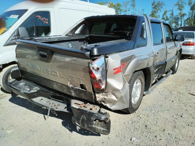 Photo 4 from auction – 2002 CHEVROLET AVALANCHE with VIN 3GNEK13T02G100424