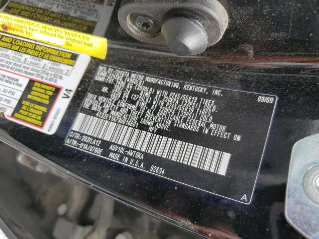 Photo 10 from auction – 2009 TOYOTA VENZA with VIN 4T3ZE11A79U016601