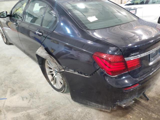 Photo 9 from auction – 2015 BMW 750 XI with VIN WBAYB6C5XFD225404
