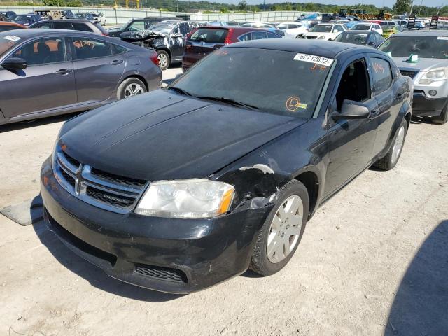 Photo 2 from auction – 2012 DODGE AVENGER SE with VIN 1C3CDZAB3CN111644