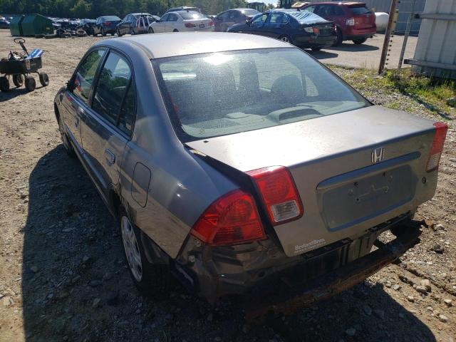 Photo 3 from auction – 2004 HONDA CIVIC LX with VIN 2HGES16544H565587