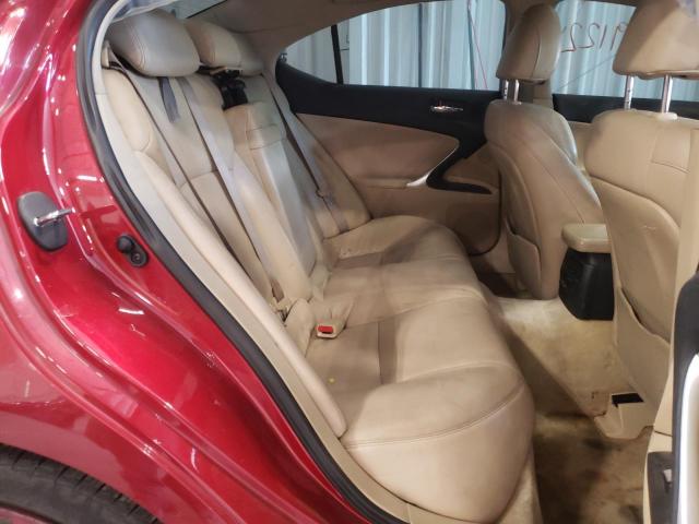 Photo 6 from auction – 2007 LEXUS IS 250 with VIN JTHBK262272051200