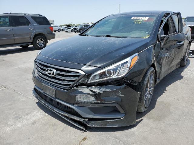 Photo 2 from auction – 2015 HYUNDAI SONATA SPO with VIN 5NPE34AB5FH080329
