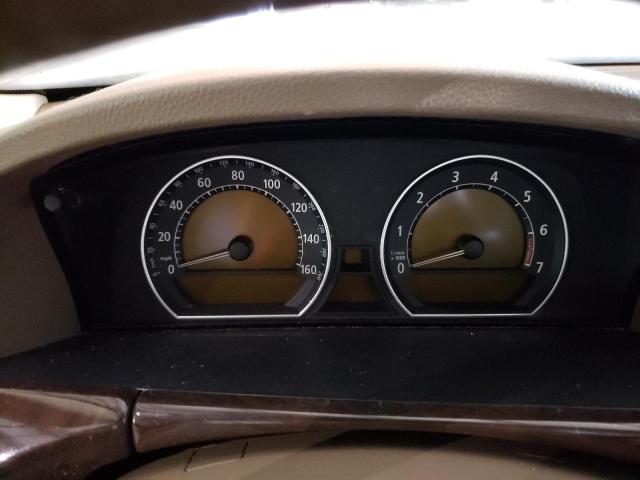 Photo 8 from auction – 2007 BMW 750 with VIN WBAHN83537DT67730