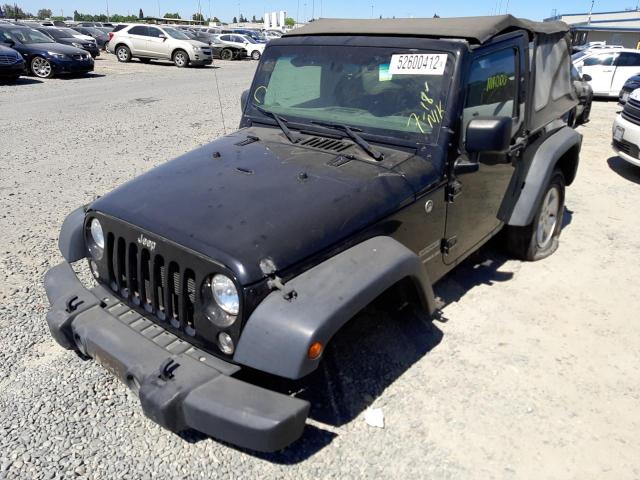 Photo 2 from auction – 2017 JEEP WRANGLER S with VIN 1C4GJWAG2HL753713