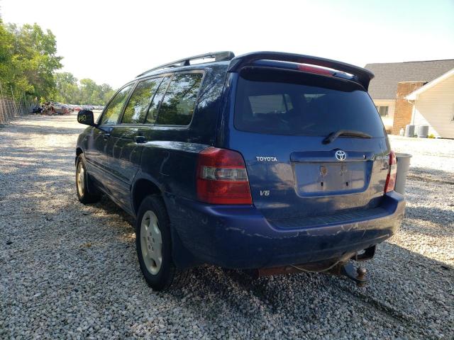 Photo 3 from auction – 2004 TOYOTA HIGHLANDER with VIN JTEEP21A040017516