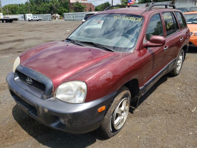 Photo 2 from auction – 2002 HYUNDAI SANTA FE with VIN KM8SC73D12U182628