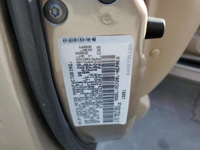 Photo 10 from auction – 2004 TOYOTA AVALON XL with VIN 4T1BF28B14U343029