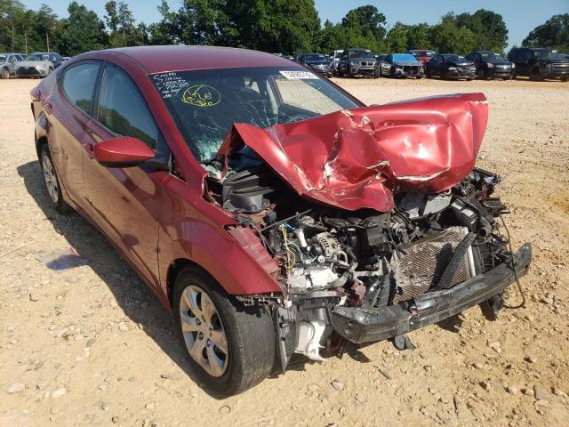 HYUNDAI ELANTRA SE 2016 with VIN 5NPDH4AE2GH697230 - Photo from auction