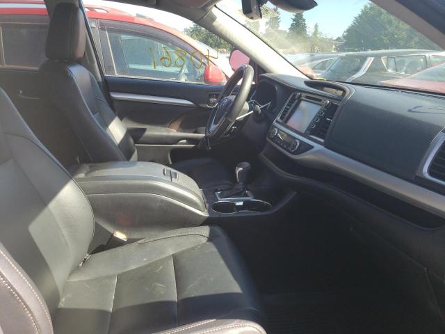 Photo 5 from auction – 2018 TOYOTA HIGHLANDER with VIN 5TDJZRFH8JS551710