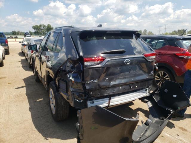 Photo 3 from auction – 2021 TOYOTA RAV4 LE with VIN 2T3F1RFV1MC173558