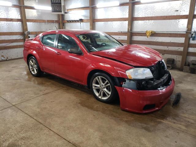 DODGE AVENGER SE 2013 with VIN 1C3CDZAG6DN504034 - Photo from auction
