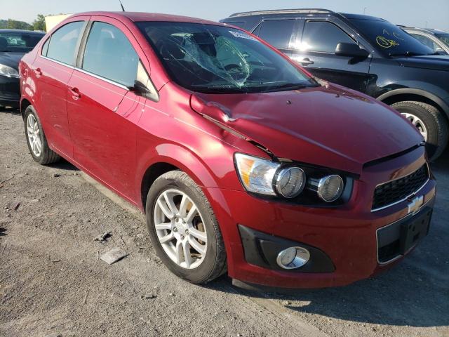 CHEVROLET SONIC LT 2013 with VIN 1G1JC5SH3D4145925 - Photo from auction