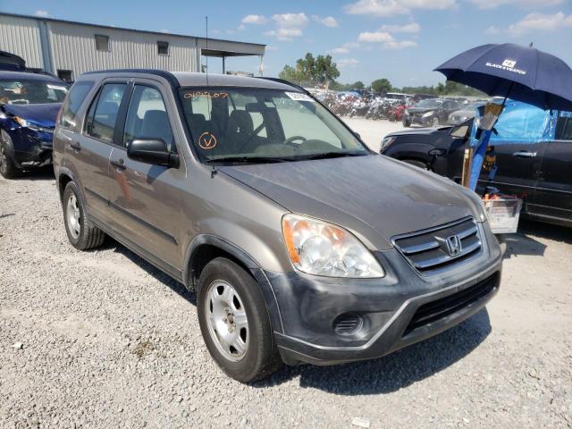 HONDA CR-V LX 2005 with VIN JHLRD68565C019207 - Photo from auction