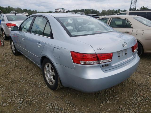 Photo 3 from auction – 2006 HYUNDAI SONATA GLS with VIN 5NPEU46C36H135214