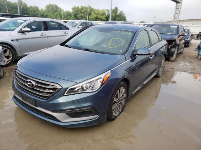 Photo 2 from auction – 2016 HYUNDAI SONATA SPO with VIN 5NPE34AFXGH419588