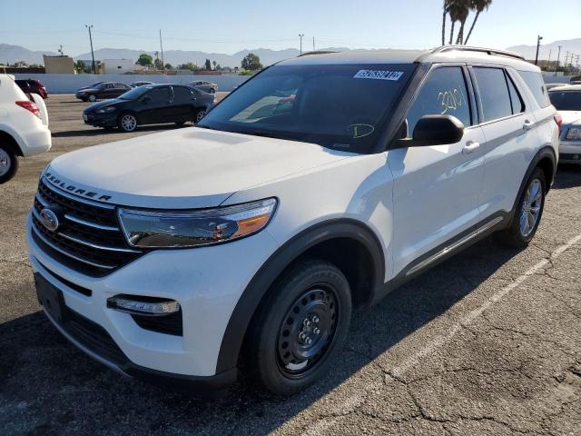 Photo 2 from auction – 2021 FORD EXPLORER X with VIN 1FMSK8DH6MGA31473
