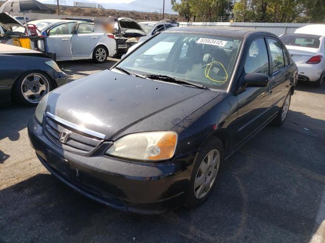 Photo 2 from auction – 2002 HONDA CIVIC EX with VIN 2HGES25792H606432