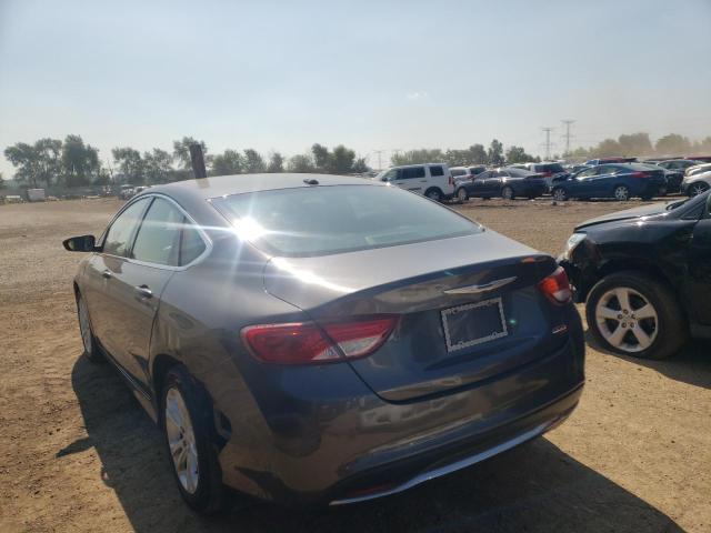 Photo 3 from auction – 2015 CHRYSLER 200 LIMITE with VIN 1C3CCCABXFN525833