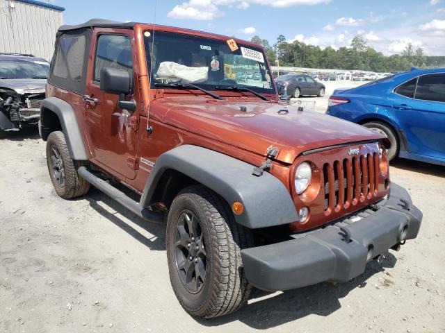 Photo 1 from auction – 2014 JEEP WRANGLER S with VIN 1C4AJWAG4EL290295