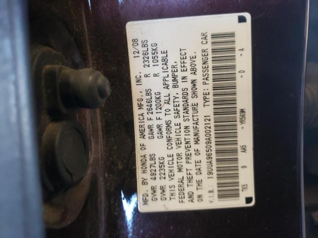 Photo 10 from auction – 2009 ACURA TL with VIN 19UUA96509A002121