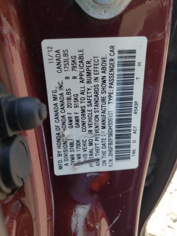 Photo 10 from auction – 2013 HONDA CIVIC LX with VIN 2HGFB2F56DH506101