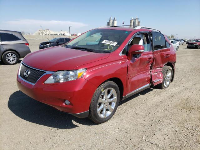 Photo 2 from auction – 2010 LEXUS RX 350 with VIN 2T2ZK1BA8AC034932