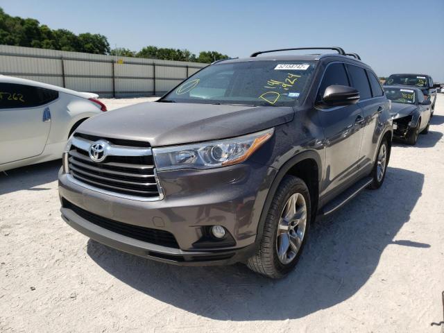 Photo 2 from auction – 2016 TOYOTA HIGHLANDER with VIN 5TDKKRFH2GS141924