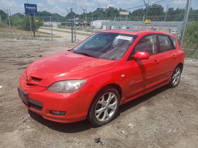Photo 2 from auction – 2008 MAZDA 3 HATCHBAC with VIN JM1BK343X81777512