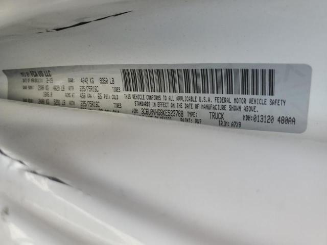 Photo 10 from auction – 2019 RAM PROMASTER with VIN 3C6URVHG8KE523788