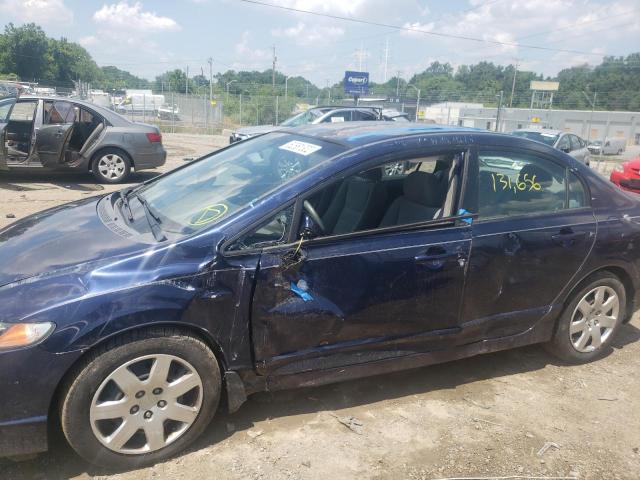 Photo 9 from auction – 2009 HONDA CIVIC with VIN 2HGFA16549H538307