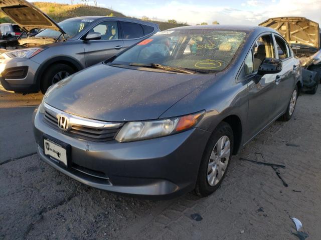 Photo 2 from auction – 2012 HONDA CIVIC LX with VIN 19XFB2F59CE001355
