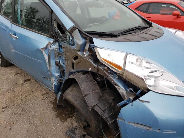 Photo 9 from auction – 2015 NISSAN LEAF S with VIN 1N4AZ0CP4FC331065