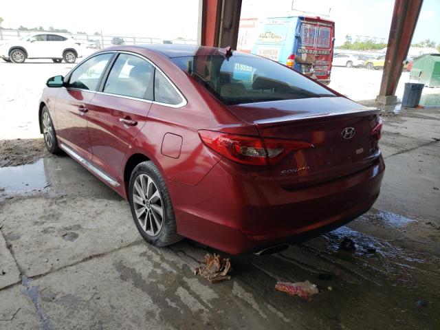 Photo 3 from auction – 2016 HYUNDAI SONATA SPO with VIN 5NPE34AF9GH339375