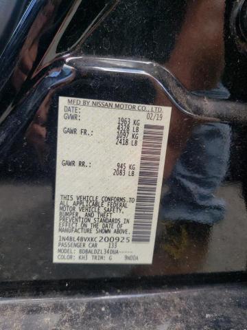 Photo 10 from auction – 2019 NISSAN ALTIMA S with VIN 1N4BL4BVXKC200925