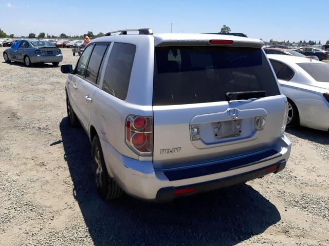 Photo 3 from auction – 2006 HONDA PILOT with VIN 5FNYF28496B012078