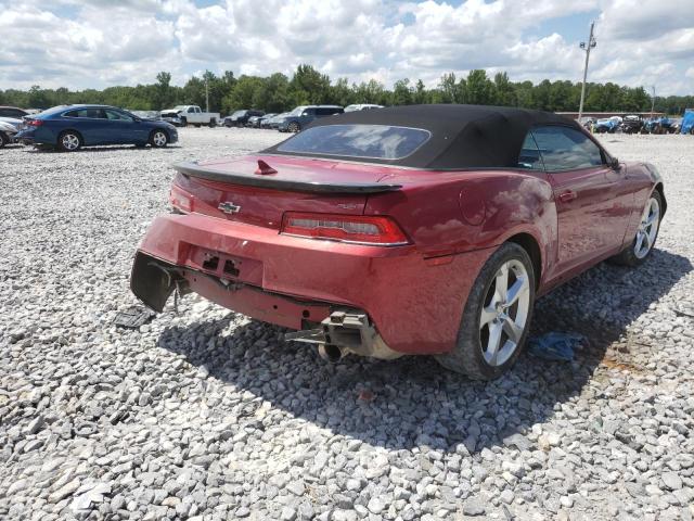 Photo 4 from auction – 2015 CHEVROLET CAMARO LT with VIN 2G1FD3D33F9239182