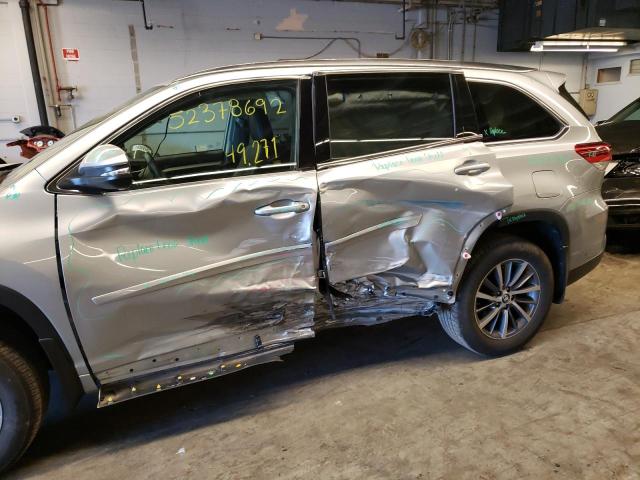 Photo 9 from auction – 2018 TOYOTA HIGHLANDER with VIN 5TDJZRFHXJS560246