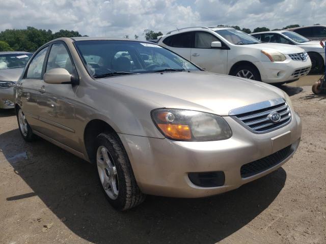 KIA SPECTRA EX 2009 with VIN KNAFE221395598126 - Photo from auction