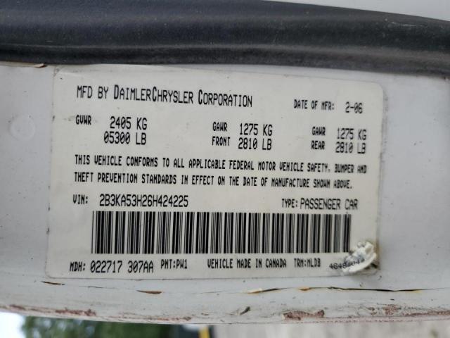 Photo 10 from auction – 2006 DODGE CHARGER R/ with VIN 2B3KA53H26H424225