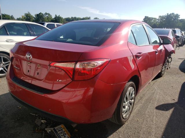 Photo 4 from auction – 2018 TOYOTA COROLLA L with VIN 2T1BURHEXJC080318