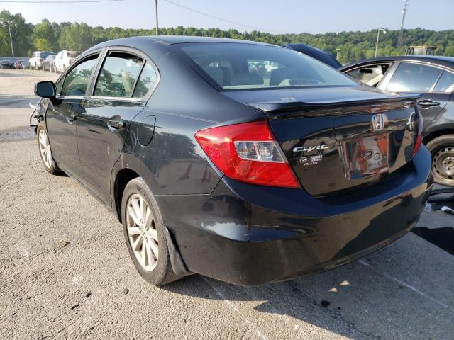 Photo 3 from auction – 2012 HONDA CIVIC EXL with VIN 19XFB2F97CE052503