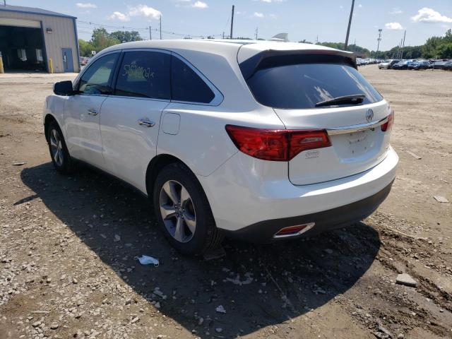 Photo 3 from auction – 2016 ACURA MDX with VIN 5FRYD4H28GB054709