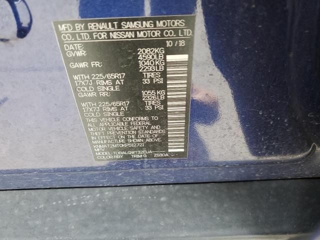 Photo 10 from auction – 2019 NISSAN ROGUE S with VIN KNMAT2MT0KP512721