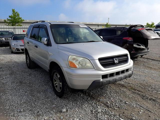 HONDA PILOT EXL 2005 with VIN 2HKYF18575H523209 - Photo from auction