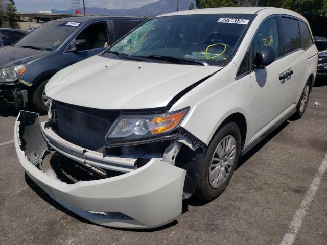 Photo 2 from auction – 2014 HONDA ODYSSEY LX with VIN 5FNRL5H22EB022057
