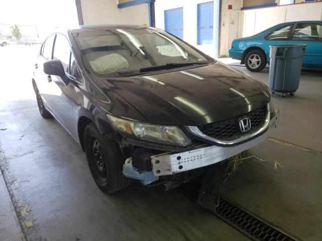 HONDA CIVIC LX 2013 with VIN 19XFB2F53DE235928 - Photo from auction