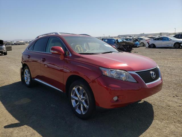 LEXUS RX 350 2010 with VIN 2T2ZK1BA8AC034932 - Photo from auction