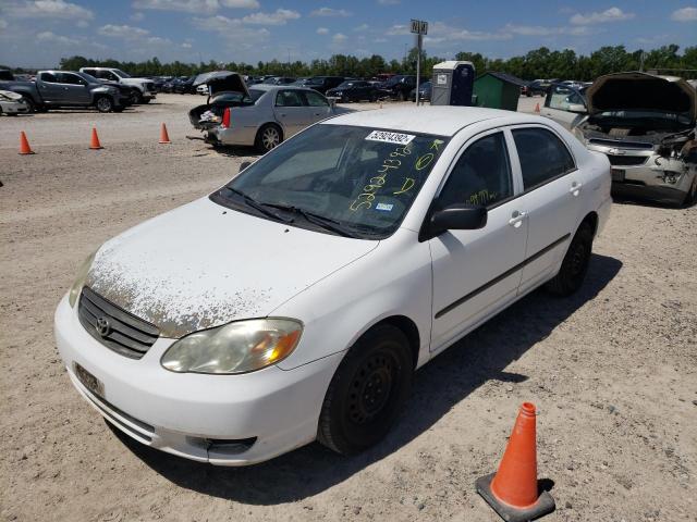 Photo 2 from auction – 2003 TOYOTA COROLLA CE with VIN 1NXBR32E13Z036345
